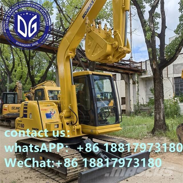 Komatsu PC 60-7C Vikšriniai ekskavatoriai