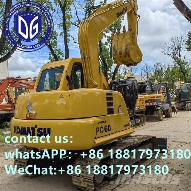 Komatsu PC 60-7C Vikšriniai ekskavatoriai