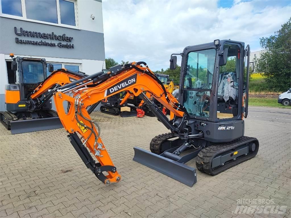 Develon DX27Z-7 Mini ekskavatoriai < 7 t