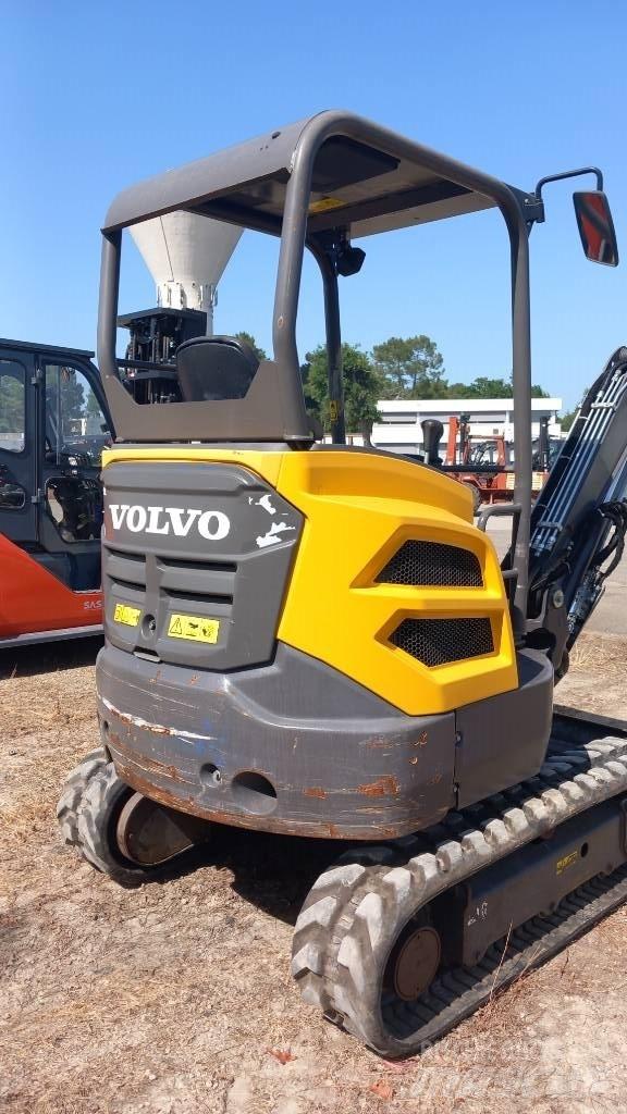Volvo EC 27 D Mini ekskavatoriai < 7 t