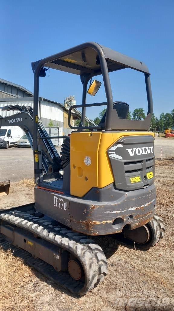 Volvo EC 27 D Mini ekskavatoriai < 7 t
