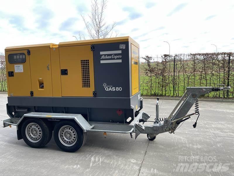 Atlas Copco QAS 80 Dyzeliniai generatoriai