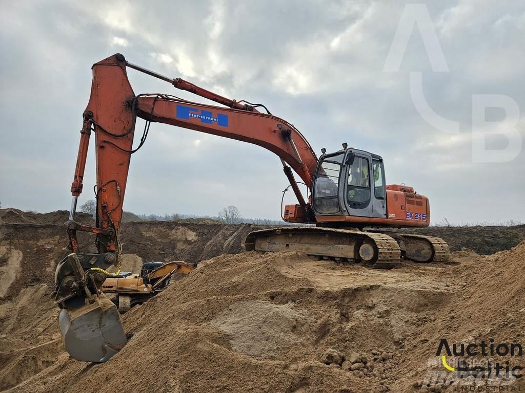 Hitachi EX 215 Vikšriniai ekskavatoriai