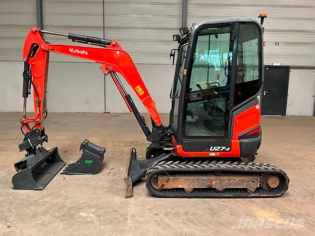 Kubota U 27-4 Mini ekskavatoriai < 7 t