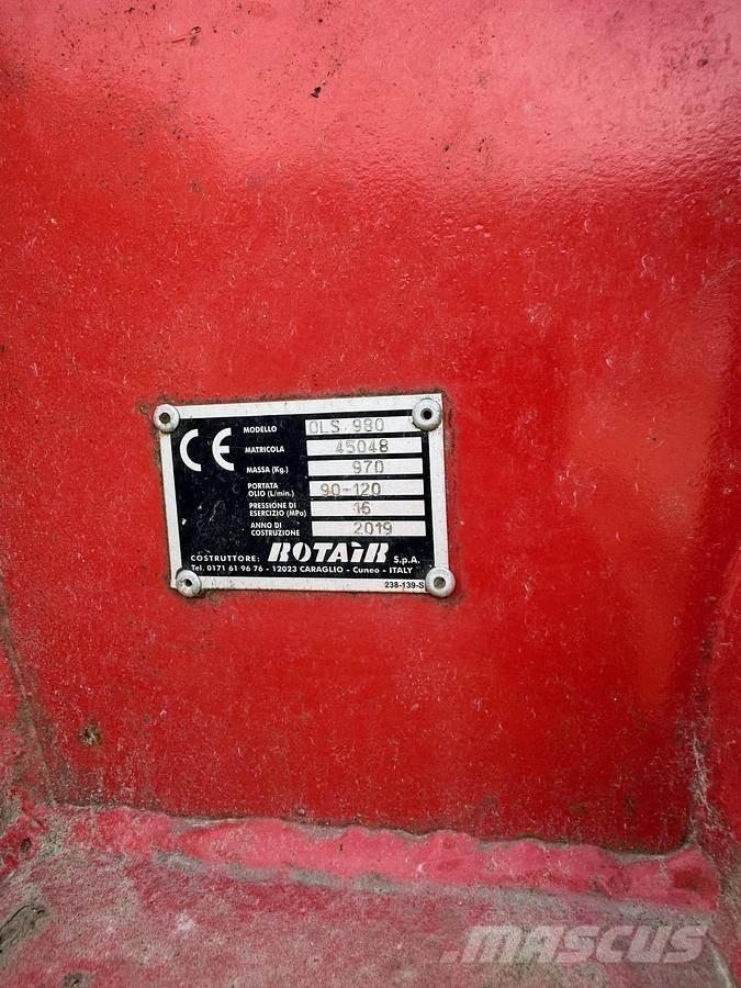 Rotair OLS980 Hidrauliniai kūjai / Trupintuvai