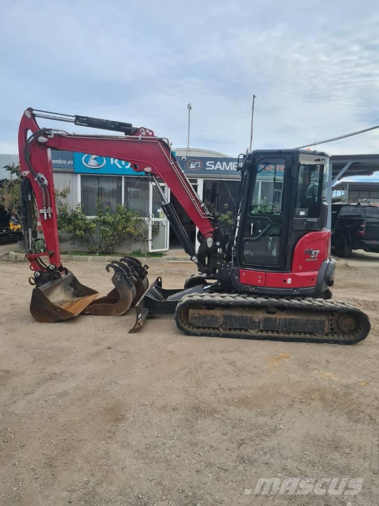 Yanmar Vio 57 Mini ekskavatoriai < 7 t