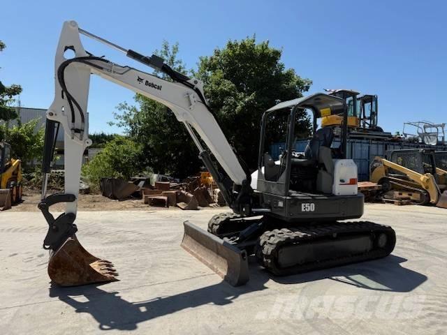 Bobcat E 50 Mini ekskavatoriai < 7 t