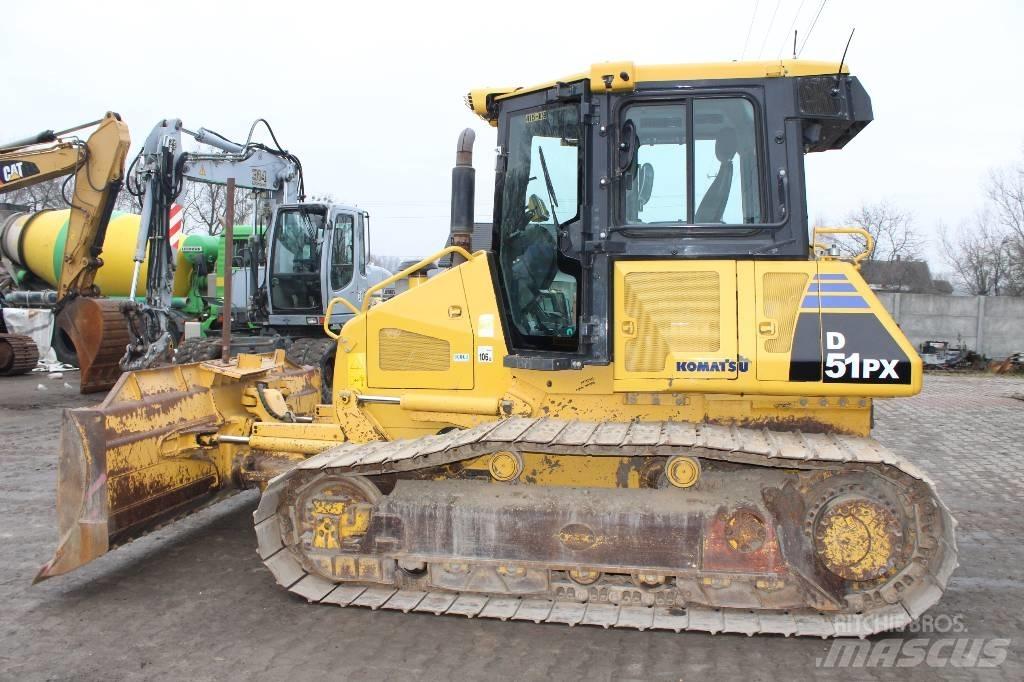 Komatsu D 51 PX-22 Vikšriniai buldozeriai