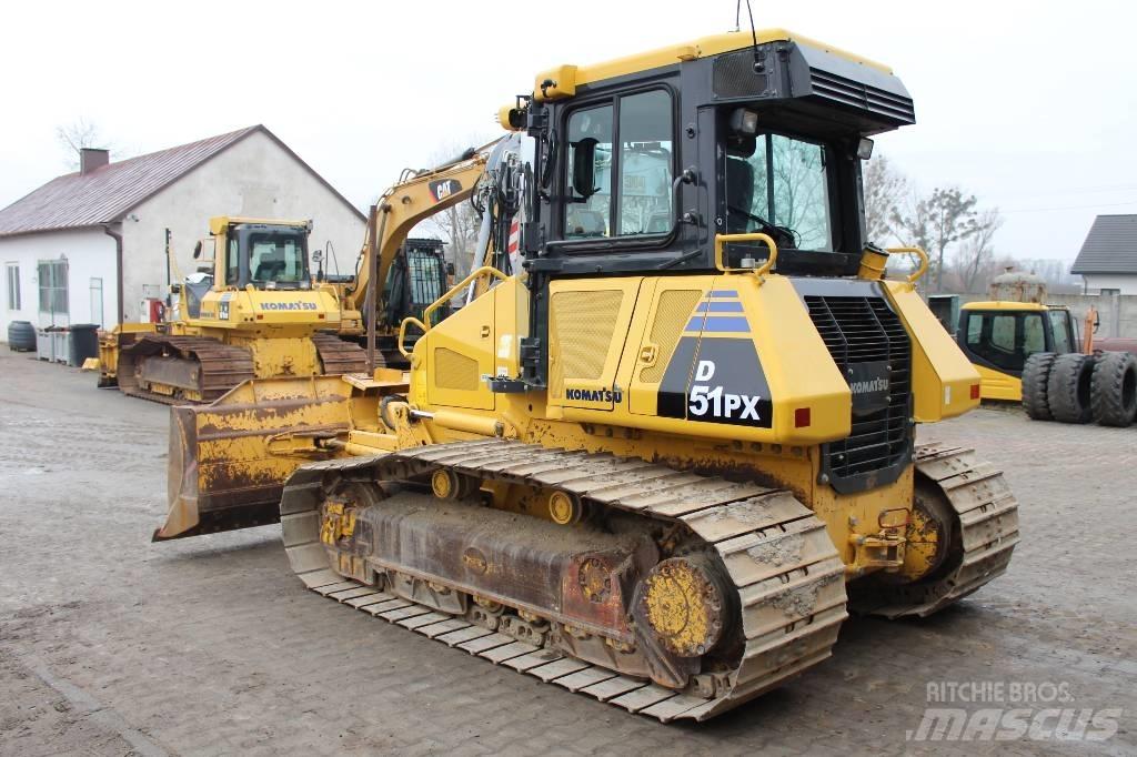 Komatsu D 51 PX-22 Vikšriniai buldozeriai