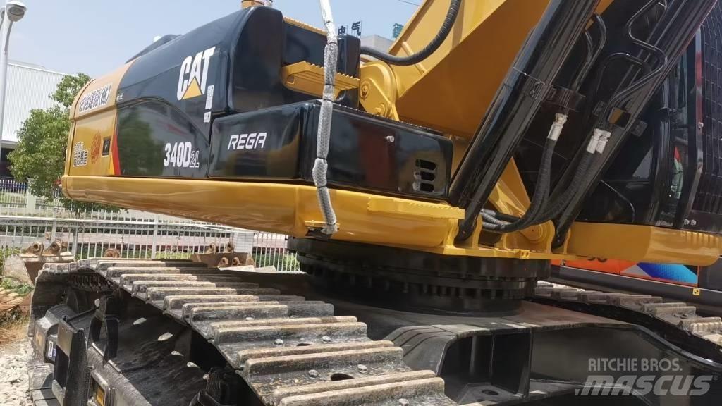CAT 340D Vikšriniai ekskavatoriai