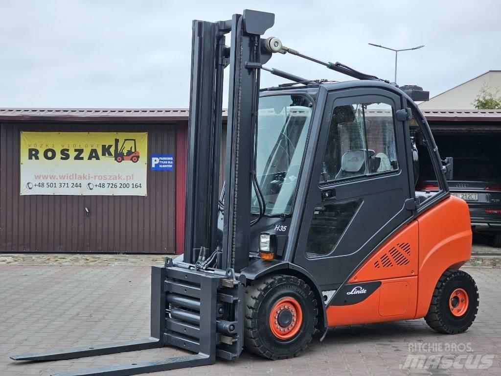 Linde H35D-02 Dyzeliniai krautuvai