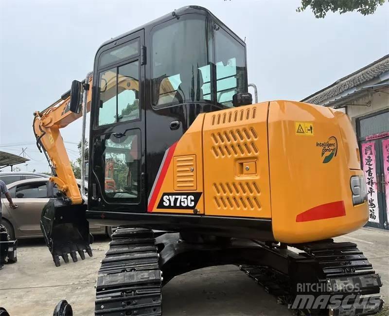 Sany SY75C Vidutinės galios ekskavatoriai 7-12 t