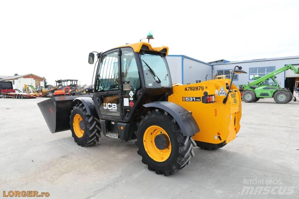 JCB 531-70 Frontaliniai krautuvai ir ekskavatoriai
