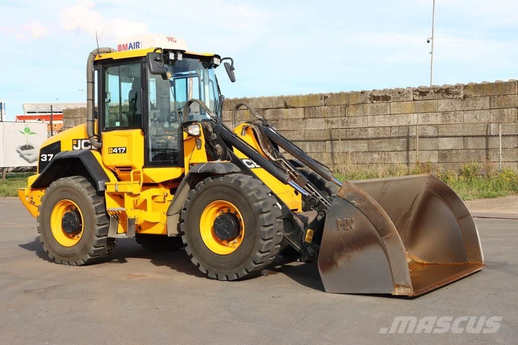 JCB 417 HT T4F Naudoti ratiniai krautuvai