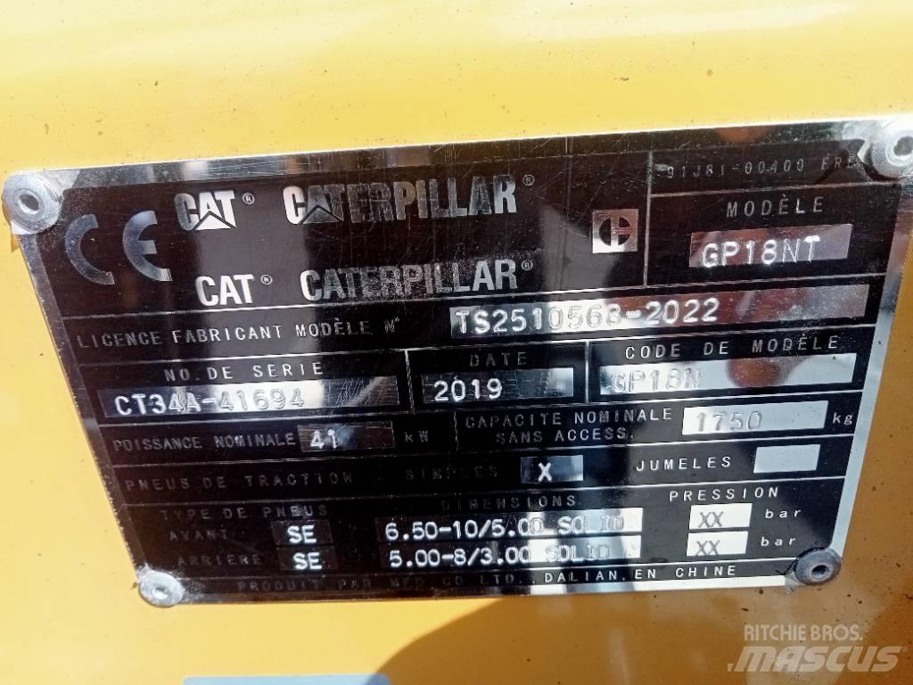 CAT GP 18 NT LPG (dujiniai) krautuvai