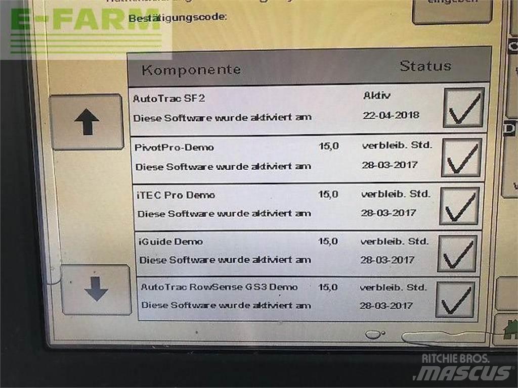 John Deere w660 Derliaus nuėmimo kombainai