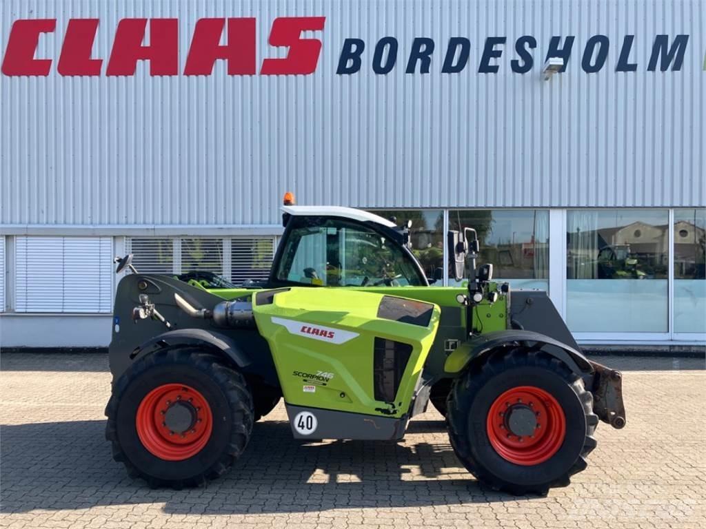 CLAAS SCORPION 746 Teleskopiniai krautuvai