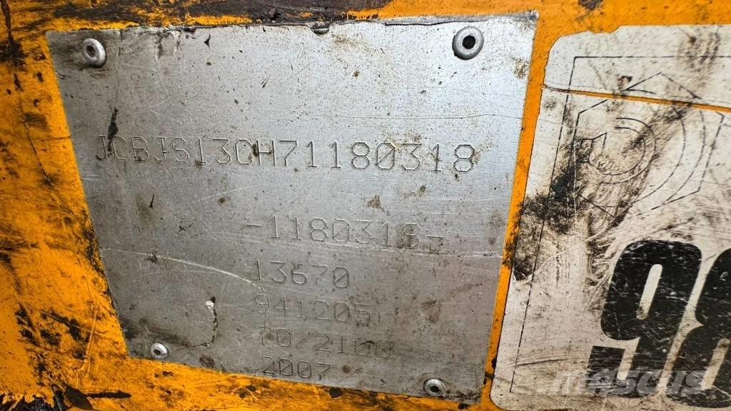 JCB JS 130 LC + JAK300 Vikšriniai ekskavatoriai