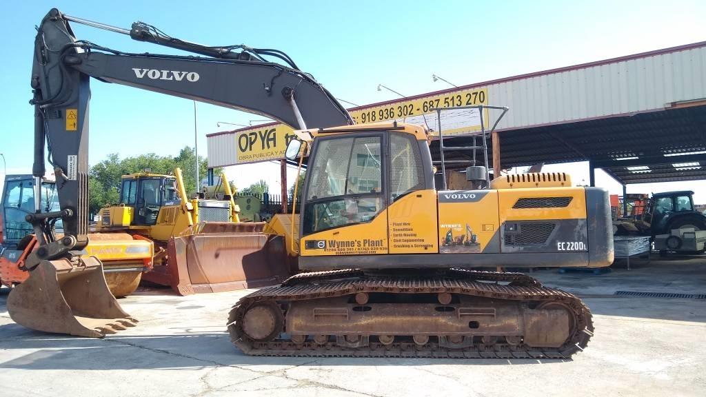 Volvo EC220DL Vikšriniai ekskavatoriai