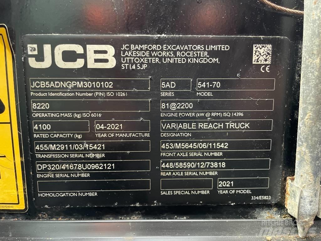 JCB 541-70 Teleskopiniai krautuvai