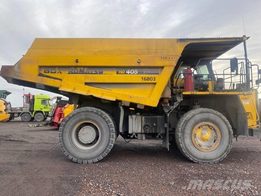Komatsu HD405-7 Atliekų išvežimo technika