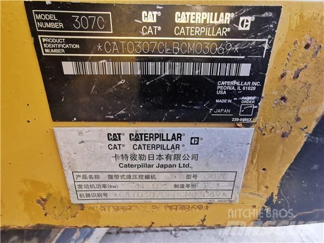 CAT 307C Vikšriniai ekskavatoriai