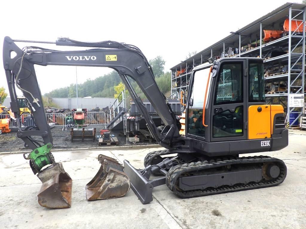 Volvo EC 55 C Mini ekskavatoriai < 7 t