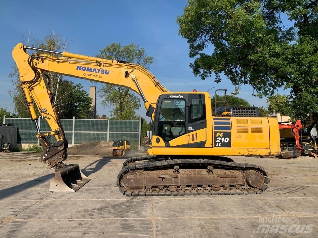 Komatsu PC210 LC-11 Vikšriniai ekskavatoriai
