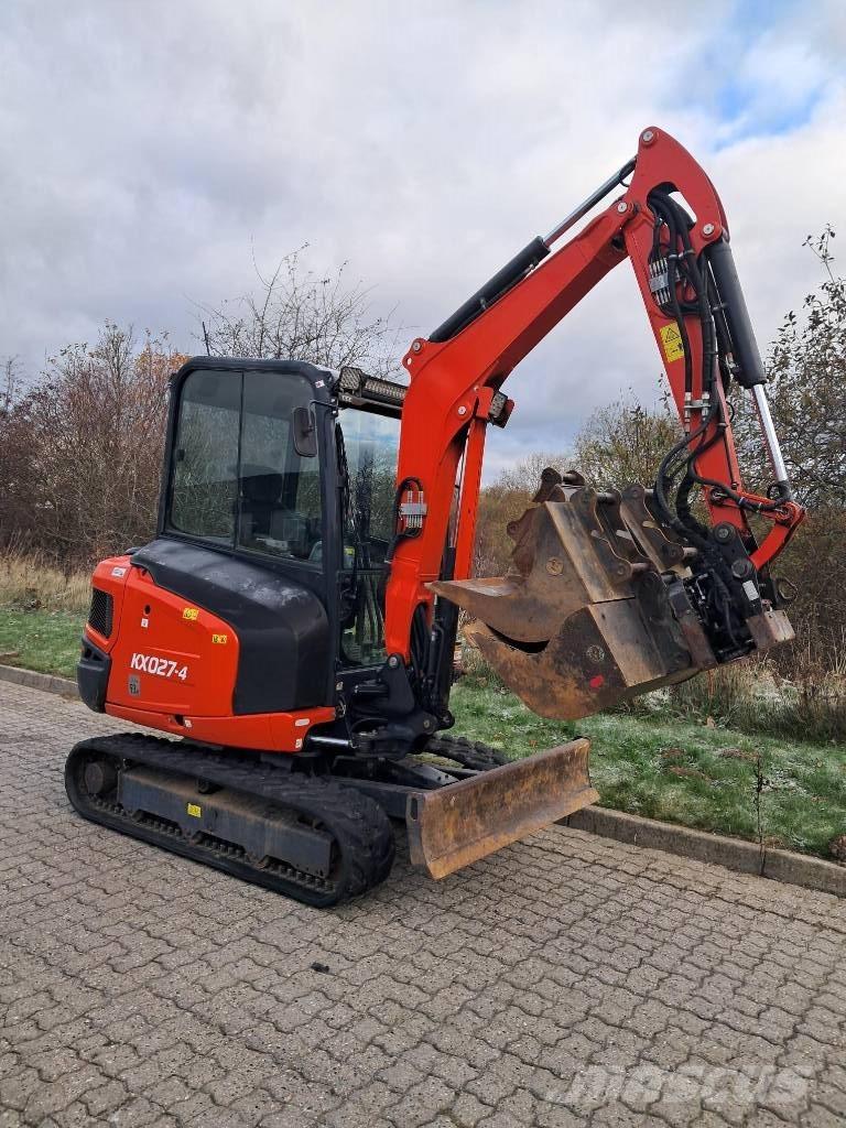 Kubota KX 027-4 Mini ekskavatoriai < 7 t