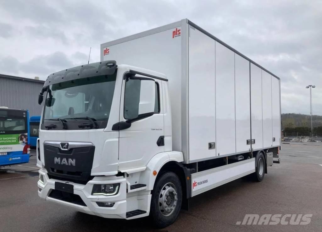 MAN TGM 18.290 4X2 Sunkvežimiai su dengtu kėbulu
