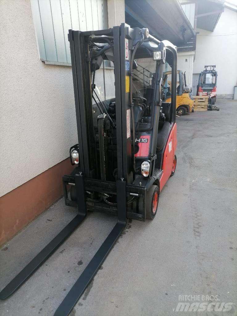 Linde H 16 T/ 391 LPG (dujiniai) krautuvai