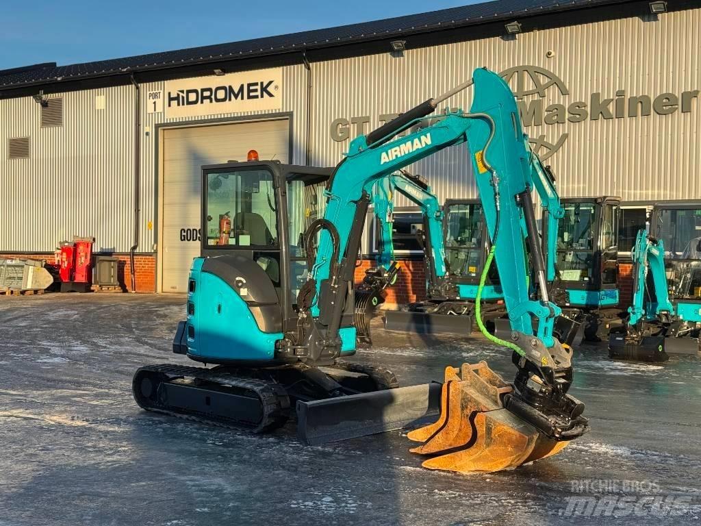 Airman AX 38 U-6 Mini ekskavatoriai < 7 t