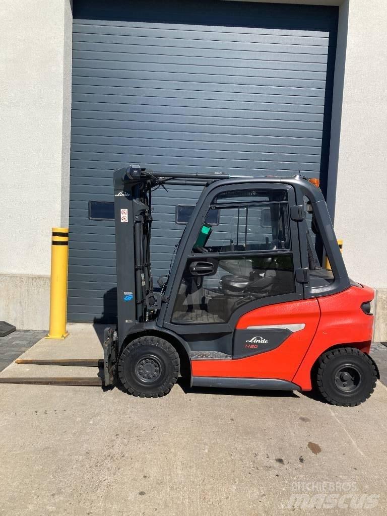 Linde H20/600D/1202 Dyzeliniai krautuvai