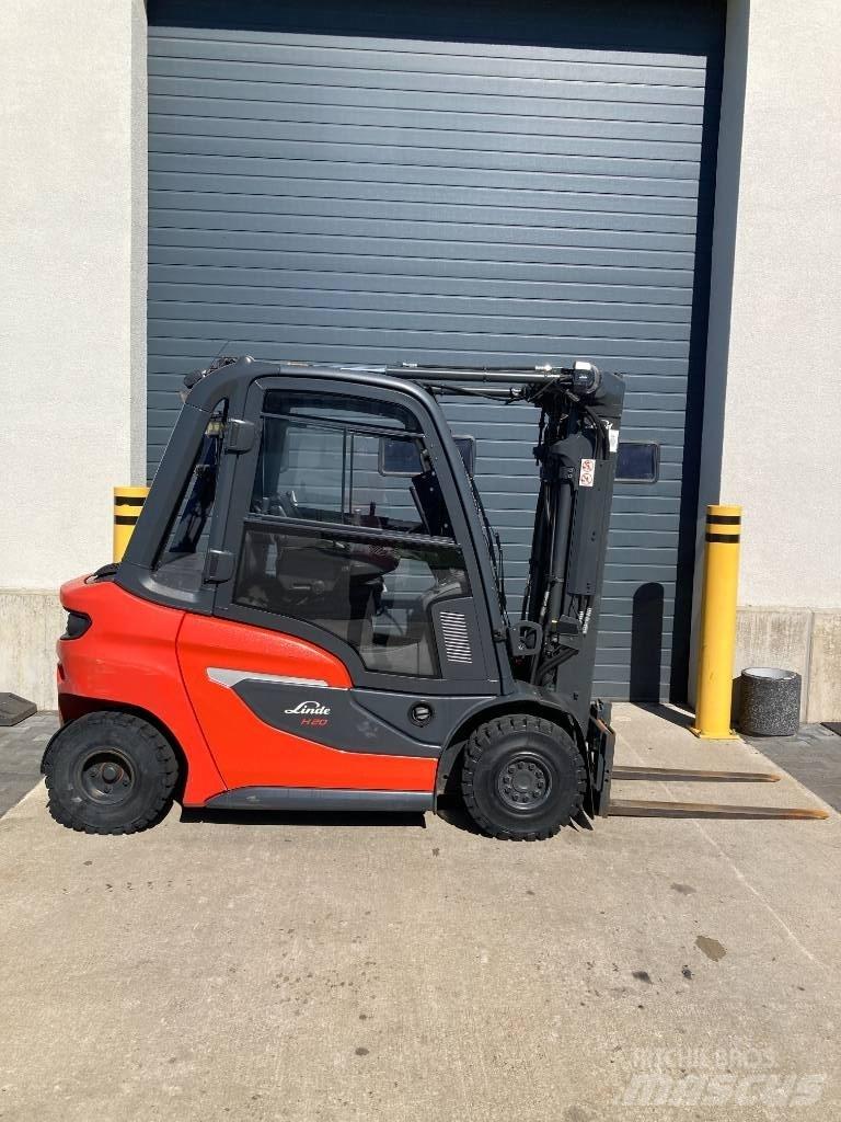 Linde H20/600D/1202 Dyzeliniai krautuvai