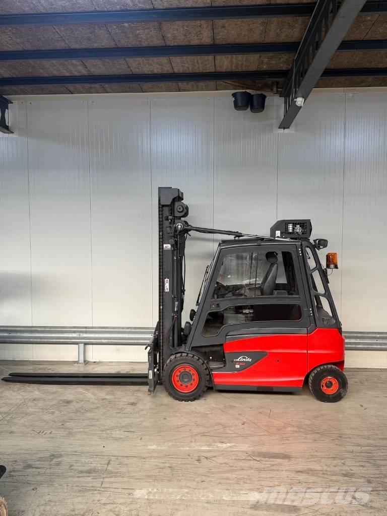 Linde E 50-02 Elektriniai šakiniai krautuvai