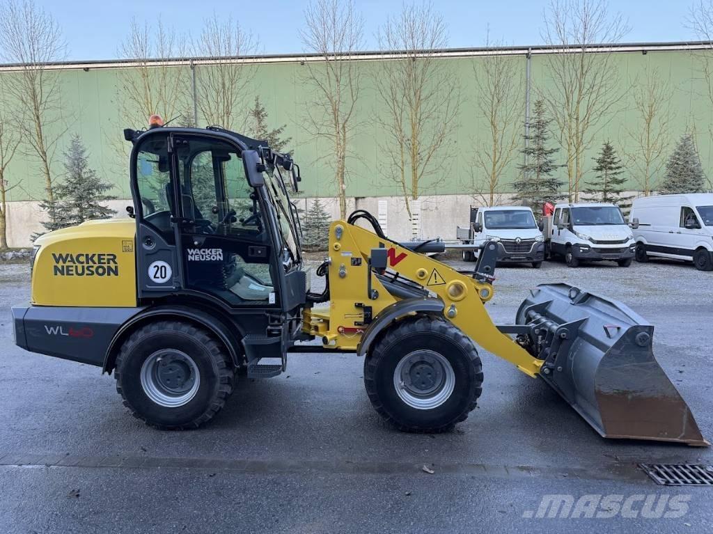 Wacker Neuson WL 60 Naudoti ratiniai krautuvai