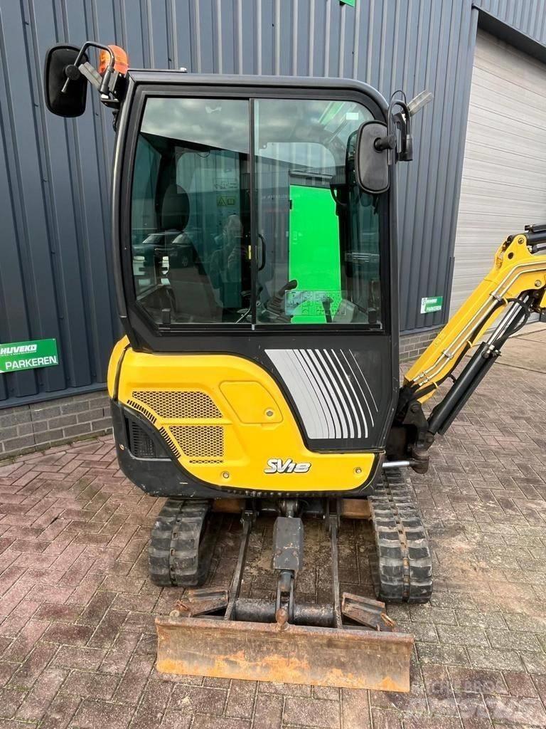 Yanmar SV 18 Mini ekskavatoriai < 7 t