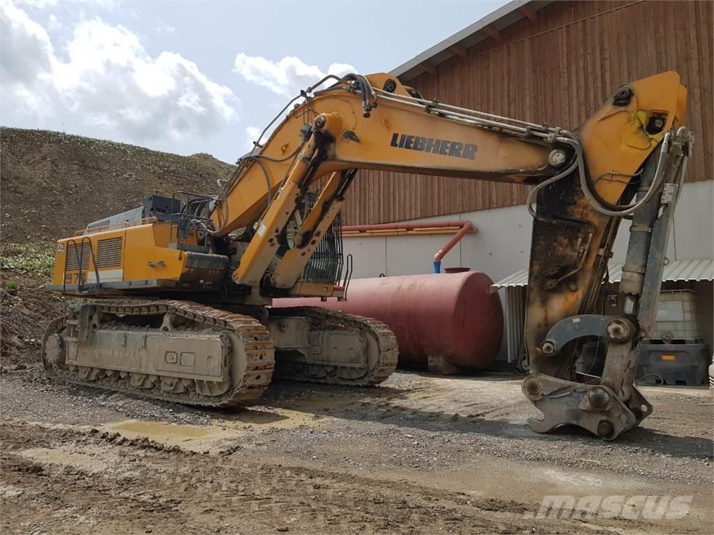 Liebherr R974 Vikšriniai ekskavatoriai