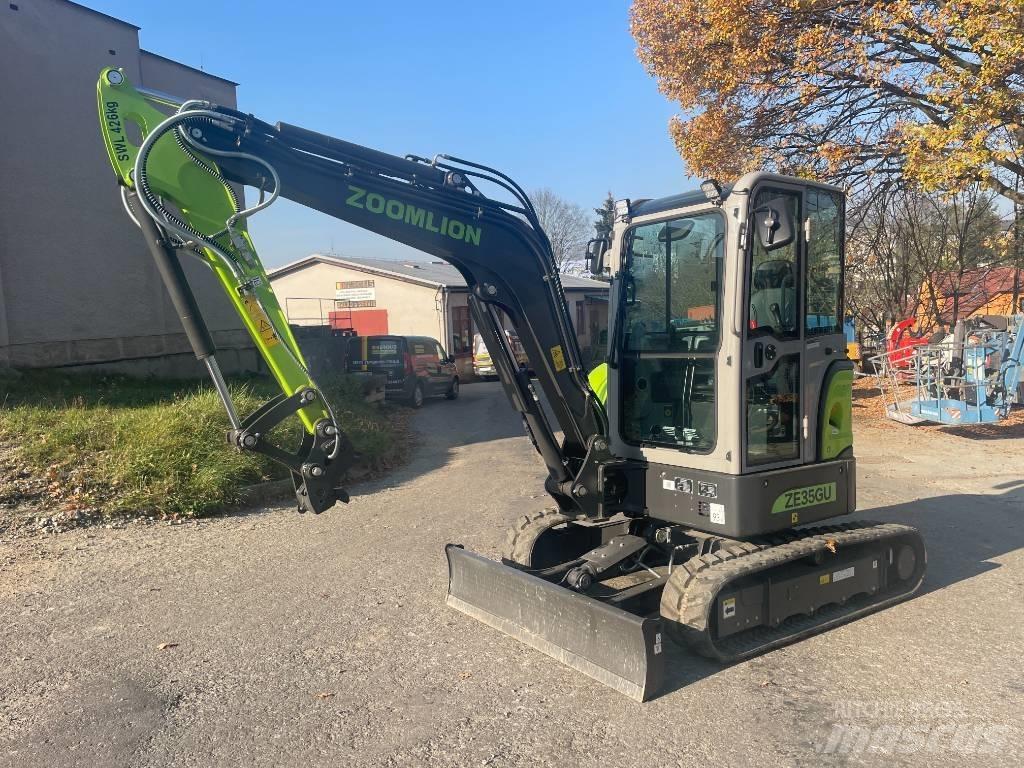 Zoomlion ZE 35 GU Mini ekskavatoriai < 7 t