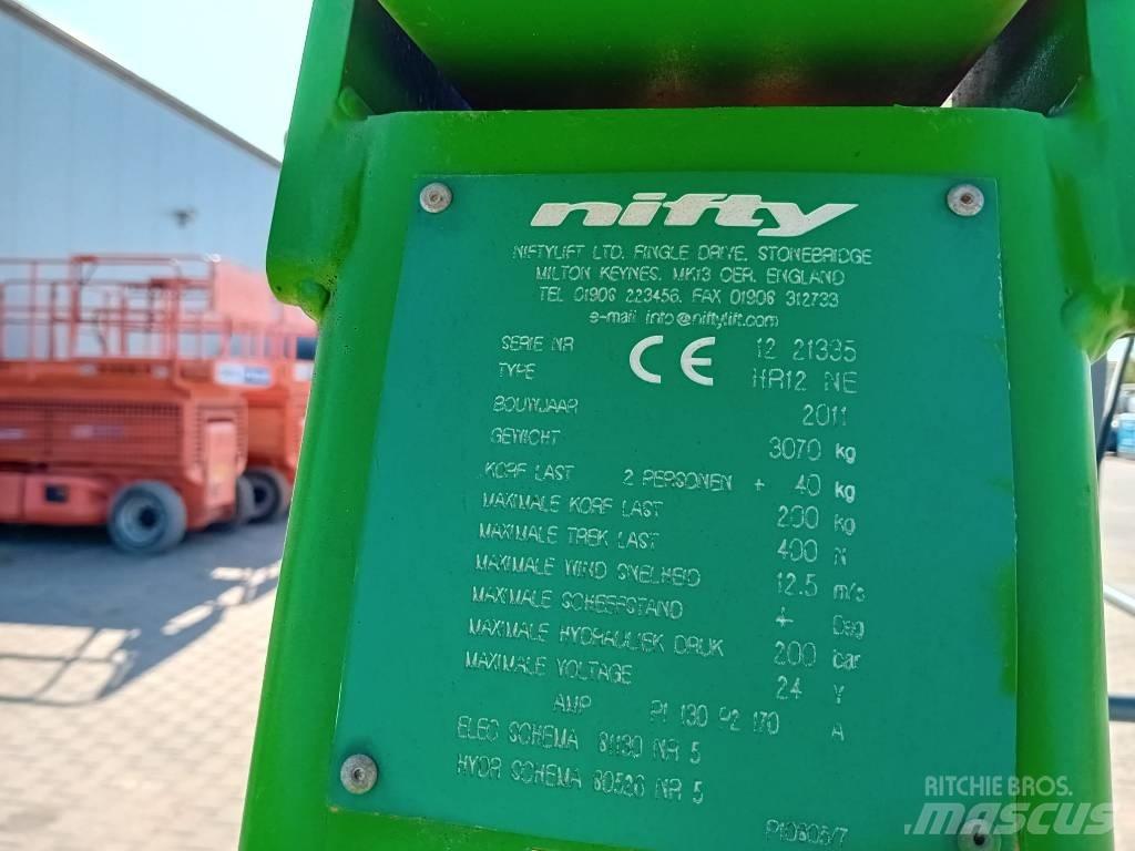 Niftylift HR 12 N E Alkūniniai keltuvai