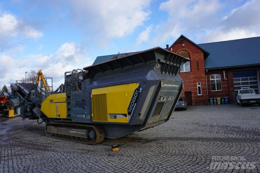 Rubble Master 120GO! Mobilūs smulkintuvai