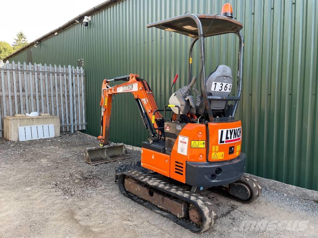 Hitachi ZX 19 U-6 Mini ekskavatoriai < 7 t