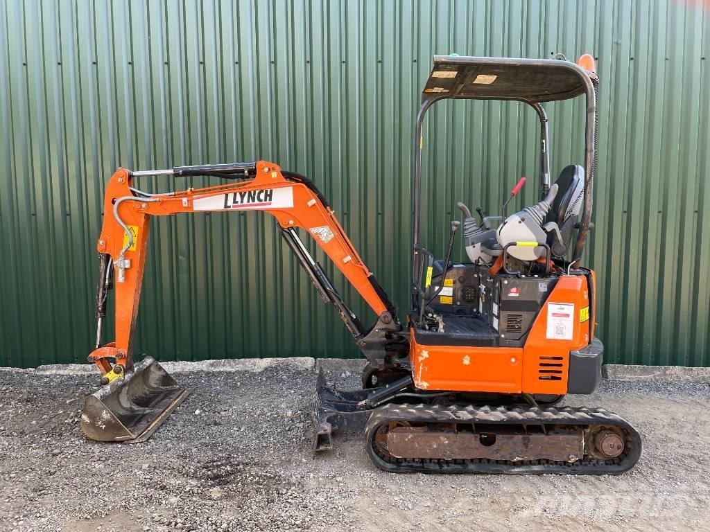 Hitachi ZX 19 U-6 Mini ekskavatoriai < 7 t