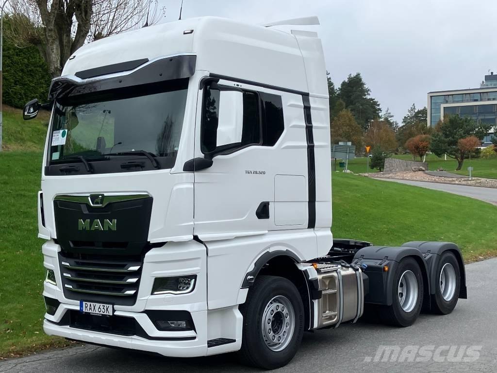 MAN TGX 28.520 Naudoti vilkikai