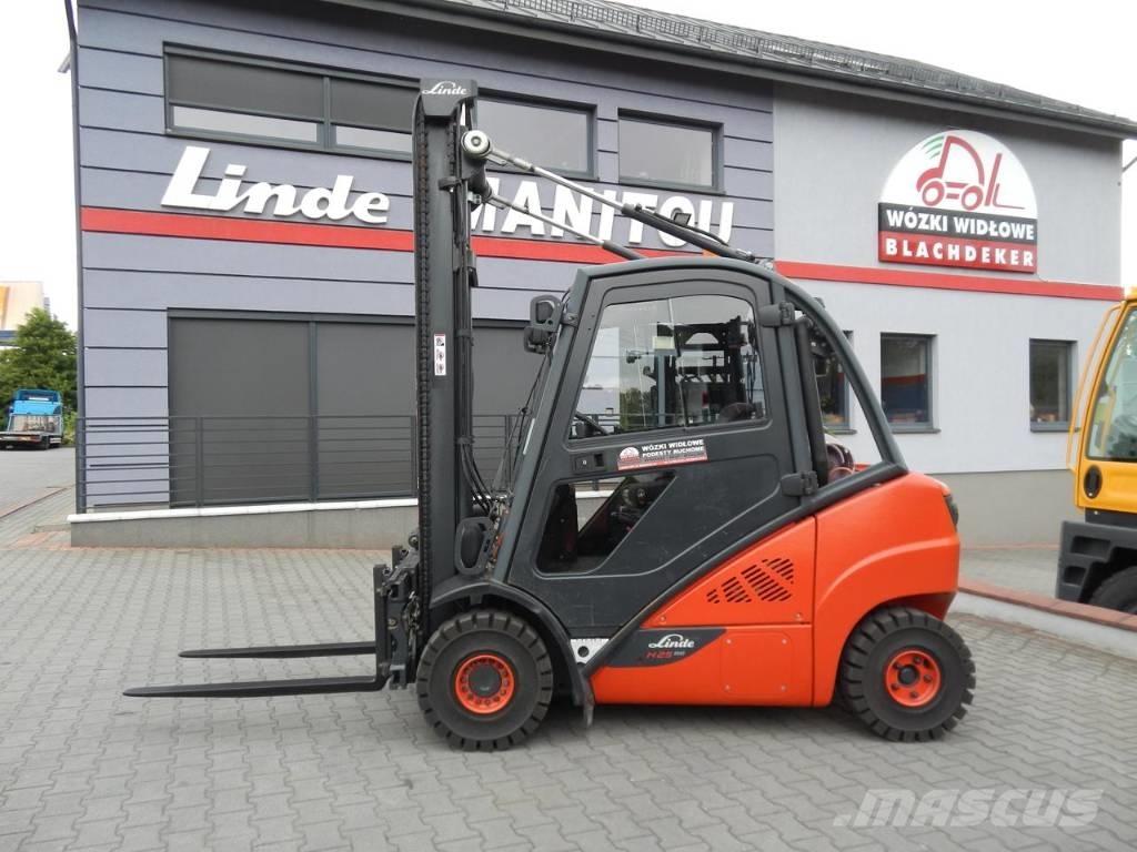Linde H25T-02 LPG (dujiniai) krautuvai