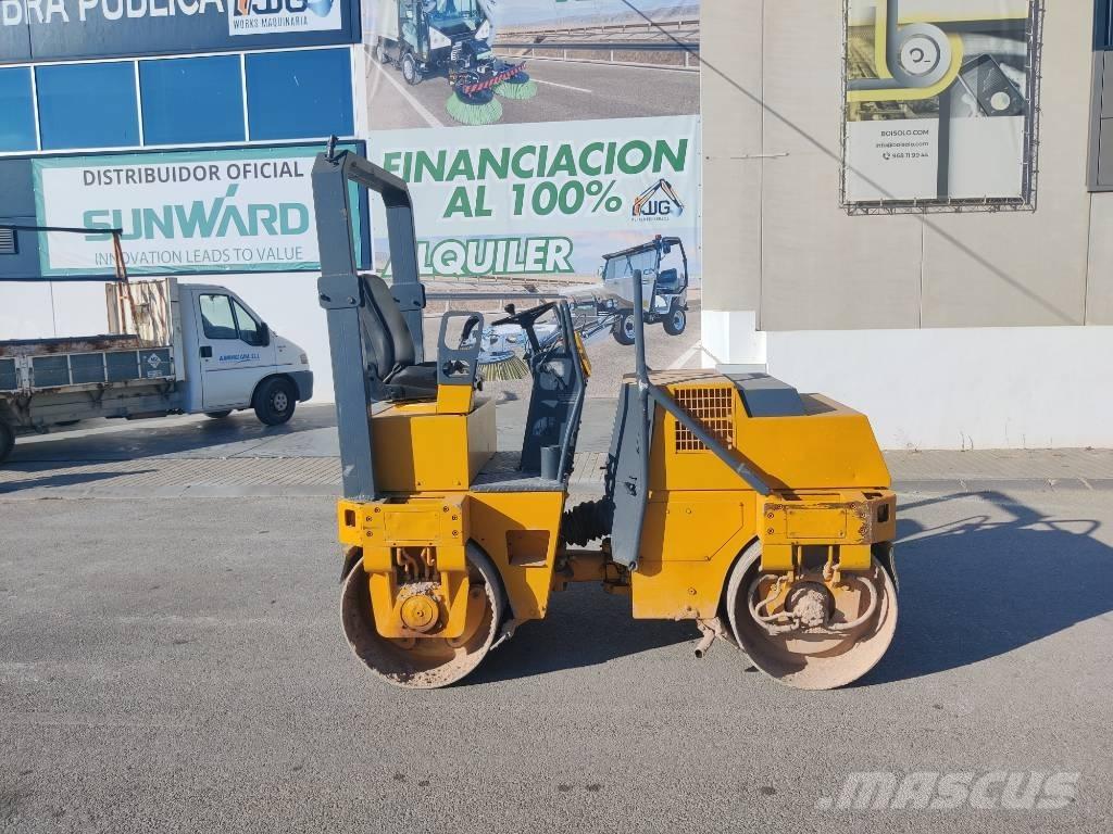 Bomag BW 120 Porinių būgnų volai