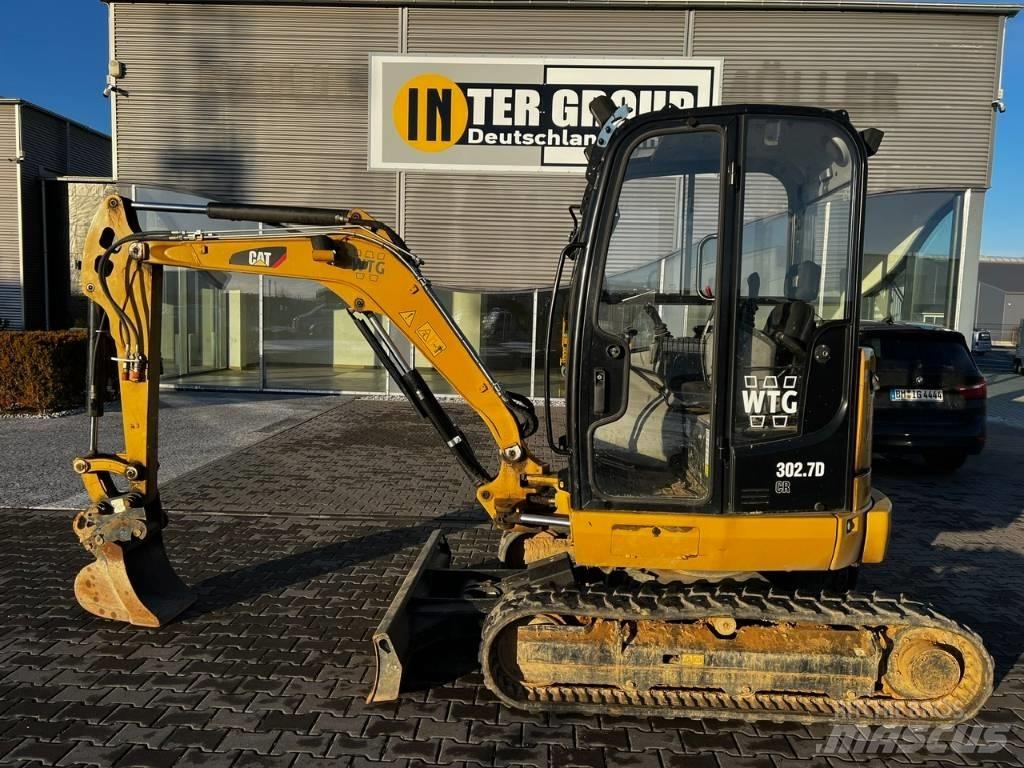 CAT 302.7 DCR Mini ekskavatoriai < 7 t
