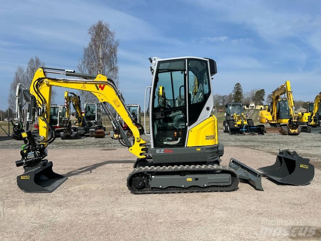 Wacker Neuson EZ26 Mini ekskavatoriai < 7 t