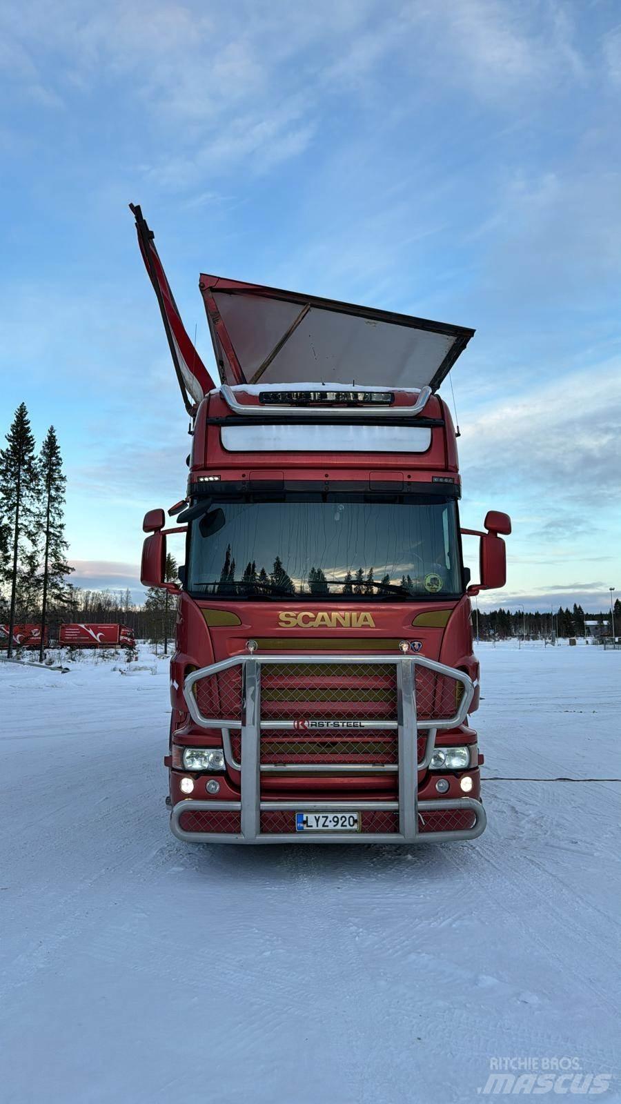 Scania R560 Sunkvežimiai skiedroms vežti