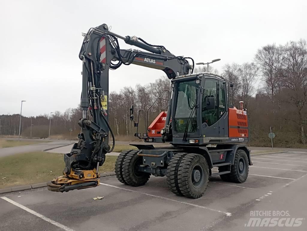 Atlas 160 W Ratiniai ekskavatoriai